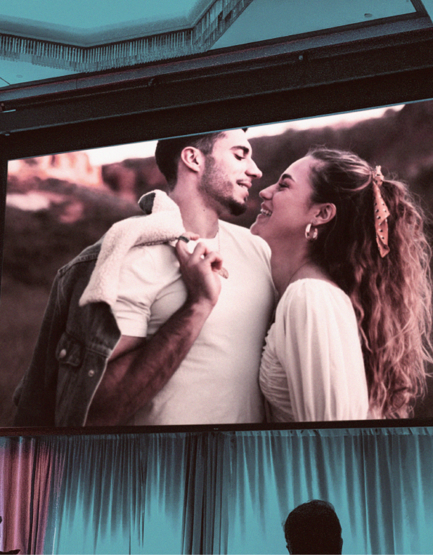 Image Projeção video em tela